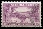 Сьерра-Леоне 1938-1944 гг. • Gb# 190a • 1½ d. • Георг VI • основной выпуск • уборка риса • MH OG VF