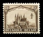 Бельгия 1928 г. SC# B79 • 25c. + 15c. • Собор Святой Валтруды в Монсе • благотворительный выпуск • Mint NG XF