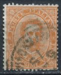 Италия 1879 г. • SC# 47 • 20 c. • Умберто I • Used VF+ ( кат.- $2 )