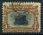 США 1901г. SC# 296 4с. USED VF / ТРАНСПОРТ