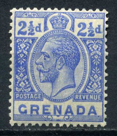 Гренада 1921-1932 гг. • Gb# 120 • 2½ d. • Георг V • стандарт • MNH OG VF ( кат. - £13 )