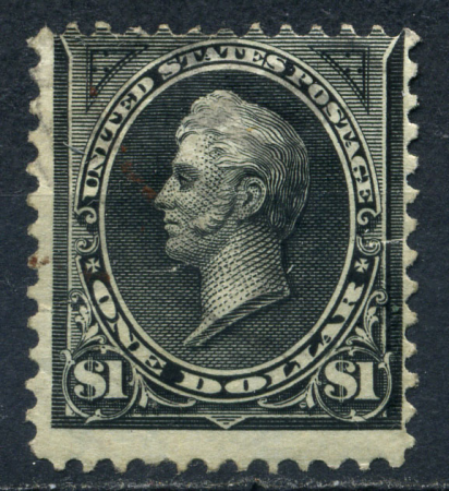 США 1895 г. • SC# 276A • $1 • Мэттью Кэлбрейт Перри • стандарт • MH OG F- ( кат.- $500-1500 ) ®