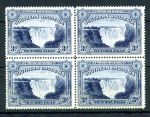 Южная Родезия 1935-1941 гг. Gb# 35b • 3 d. • Водопад Виктория • MNH OG XF • кв.блок