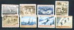 СССР 1954 г. • Сол# 1764-1771 • 40 коп. - 1 руб. • Спорт в СССР • полн. серия • Used(ФГ) OG VF