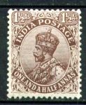 ИНДИЯ 1911-22гг. GB# 163 / 1 1/2a. MLH OG