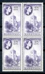 Барбадос 1964-1965 гг. • Gb# 317 • 48 c. • Елизавета II • основной выпуск • собор св. Михаила • кв. блок • MNH OG VF ( кат.- £32+ )