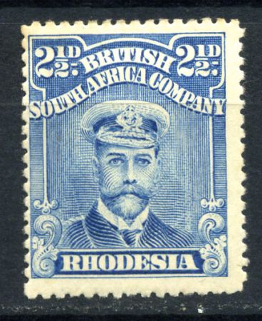 Родезия 1913-1922 гг. • Gb# 208 • 2½ d. • выпуск "Адмирал" • перф. - 15 • стандарт • MH OG VF ( кат. - £16 )