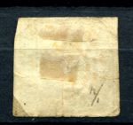 Бавария 1850-1858 гг. • Mi# 5 • 9 kr. • цифра в орнаменте • Used VF ( кат.- € 20 )