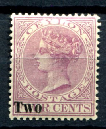 ЦЕЙЛОН 1888-90гг. GB# 204 / 2с./4с. MH OG F-VF