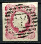 ПОРТУГАЛИЯ 1862-4гг. SC# 14 / 25r. USED F-VF