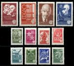 СССР 1977 г. • Сол# 4733-44 • 1 коп. - 1 руб. • офсет • стандарт • полн. серия • MNH OG XF