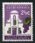 Южная Африка 1964-1972 гг. • Gb# 242 • 2 ½ c. • осн. выпуск • винодельня Грут (Констанция) • Used F-VF