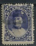 Гаваи 1890-1891 гг. • SC# 52 • 2 c. • королева Лилиуокалани • Used VF