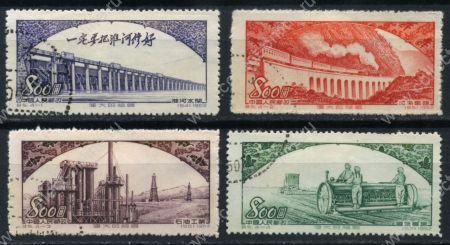 КНР 1952 г. • SC# 163-6 • $800(4) • Великая Родина (2-й выпуск) • полн. серия • Used VF