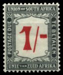 Южная Африка 1914-1922 гг. • GB# D7 • 1 sh. • служебный выпуск • MNH OG XF+ ( кат. - £65+ )