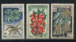 Мадагаскар 1957 г. • Iv# 332-4 • 2 - 12 fr. • специи • полн. серия • MNH OG VF*