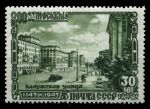 СССР 1947 г. • Сол# 1165(ВР) • 800-летие г. Москвы • 10 коп. • улица Калужская • MNH OG XF