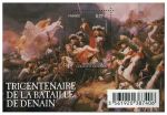 Франция 2012 г. • SC# 4221 • 77 c. • 300-летие битвы при Денене • сцена сражения • MNH OG XF • блок