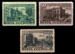 СССР 1950 г. • Сол# 1527-8 • 25 коп. - 1 руб. • Азербайджанская ССР  (30 лет со дня основания) • полн. серия • MH OG VF