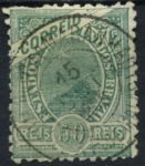 Бразилия 1905 г. • SC# 168 • 50 R. • в.з. - текст • стандарт • Used VF ( кат. - $3,50 )