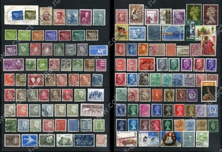 Европа • набор 125 разных старых марок • Used VF