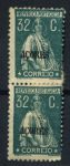 Азорские о-ва 1918-1926 гг. • SC# 313F • 32 c. • надпечатка • стандарт • MNG VF • пара ( кат. - $7.00 )