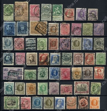 Бельгия • XX век • набор 58 разных старых марок • Used F