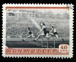 СССР 1954 г. • Сол# 1767 • 40 коп. • бег с барьерами • Used(ФГ) VF - XF