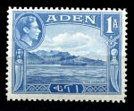 Аден 1939-1948 гг. • Gb# 18 • 1 a. • Георг V • основной выпуск • пароход в бухте Адена • MNH OG VF