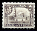 АДЕН 1939г. GB# 20 / 2 a. / МЕЧЕТЬ / MNH OG VF / АРХИТЕКТУРА