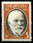 Албания 1962 г. • Mi# 710 • 3 L. • 50-летие независимости • Исмаил кемали • MNH OG XF ( кат.- € 3,5 )