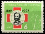 Албания 1963 г. • Mi# 719 • 6 L. • 100-летие Международного Красного Креста • MNH OG XF ( кат.- €2 )