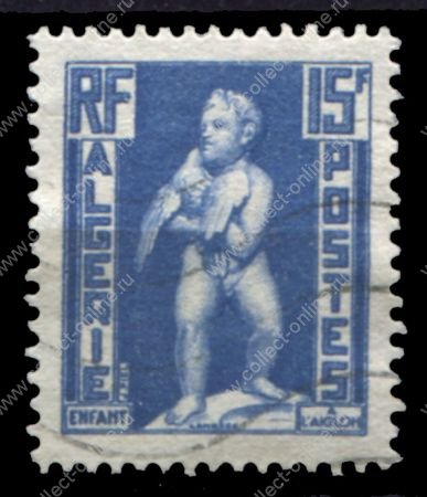 Алжир 1952 г. • Iv# 290 • 15 fr. • Античные статуи • стандарт • Used F-VF