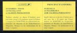 Французская Андорра 2001 г. • Mi# 561 • герб коммуны Сент-Юлиа-де-Лориа • стандарт(самоклейки) • буклет 10 марок • MNH VF ( кат.- €16 )