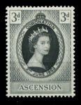 Вознесения о-в 1953 г. • Gb# 56 • Коронация Елизаветы II • MNH OG VF