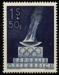Австрия 1948 г. MI# 854 • 1 s. + 50 g. • Летние олимпийские игры • Лондон • MNH OG XF