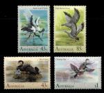 Австралия 1991 г. • Sc# 1203-1206 • 43 c. - $1 • дикие птицы • полн. серия • MNH OG VF ( кат. - $7 )