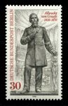 Западный Берлин 1978 г. • Mi# 569 • 30 pf. • Альбрехт фон Грефе • 150 лет со дня рождения • MNH OG XF ( кат.- €1 )