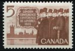 Канада 1966 г. • SC# 448 • 5 c. • 100-летие Лондонской крнференции • MNH OG XF