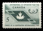 Канада 1965 г. • SC# 437 • 5c. • Международный год кооперации • MNH OG XF