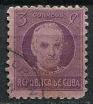 Куба 1917-1918 гг. • SC# 267 • 3 c. • Хосе де ла Лус Кабальеро • стандарт • Used F-VF