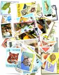 Фауна(животные, птицы, рыбы ...) • набор 100 разных марок • VF