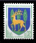 Франция 1964 г. • Mi# 1459(Iv# 1352A) • 2 c. • Гербы, Гере • стандарт • MNH OG VF