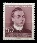 ГДР 1956 г. • Mi# 535 • 20 pf. • Якуб Барт-Чишинский • MNH OG VF