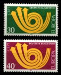 Германия • ФРГ 1973 г. • Mi# 768-769 • Европа (выпуск CEPT) • полн. серия • MNH OG VF