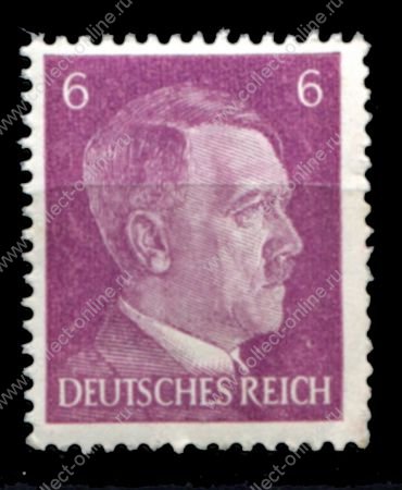 Германия 3-й рейх 1942-1944 гг. • Mi# 785 • 6 pf. • фюрер • стандарт • MNH OG VF