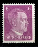 Германия 3-й рейх 1942-1944 гг. • Mi# 785 • 6 pf. • фюрер • стандарт • MNH OG VF