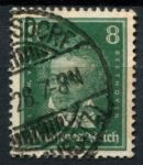 Германия 1926-1927 гг. • Mi# 389 • 8 pf. • Шиллер • стандарт • Used F-VF