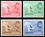 Гана 1957 г. • Gb# 166-9 • 2 d. - 1s.3d. • Провозглашение независимости • полн.серия • MH OG VF