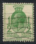 Великобритания 1929 г. • Gb# 434 • ½ d. • Всемирный почтовый конгресс(Лондон) • Used VF ( кат.- £2.5 )